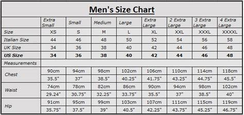 burberry coat size guide